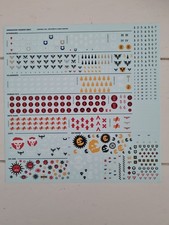 Warhammer 40 Armagddon Transfer Sheet 11th Edition Games Workshop