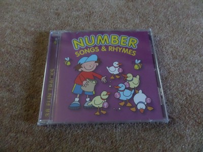CD ALBUM - NEW & SEALED NUMBER - SONGS & RHYMES TEN IN A BED ONE MAN WENT TO MOW