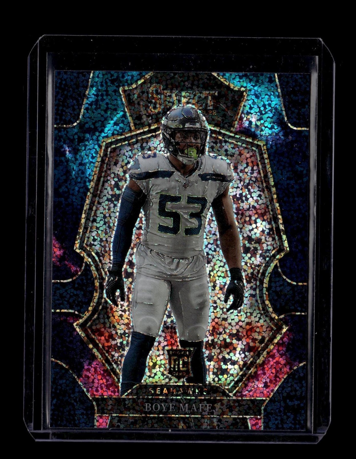 Boye Mafe Panini Select #191 Cosmic Prizm