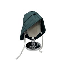 Dutch Harbor Gear XL Green Vinyl Sou'wester Rain Hat Waterproof Fisherman Cap