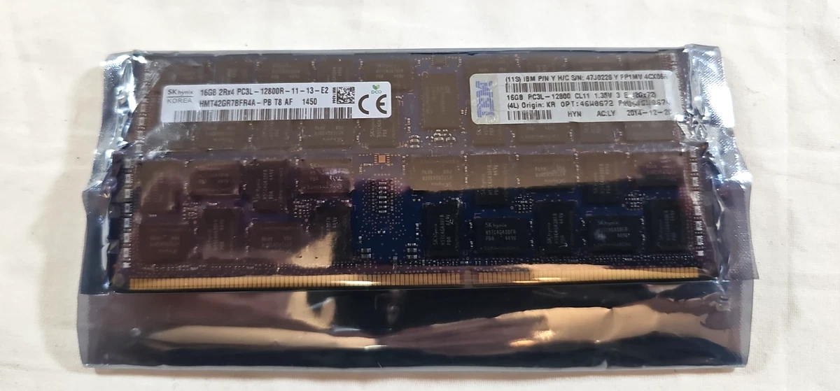 PC3-12800 (DDR3-1600) Server RAM ECC 1 Modules for sale | eBay