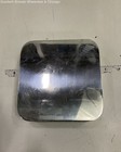 Radius One Metal Works Black Silver Square Bookend Mid Century Modern Metal — photo 4