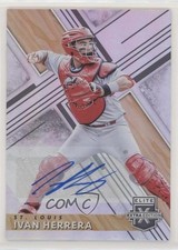 2019 Panini Elite Extra Edition Auto Ivan Herrera #139 Auto 0rf