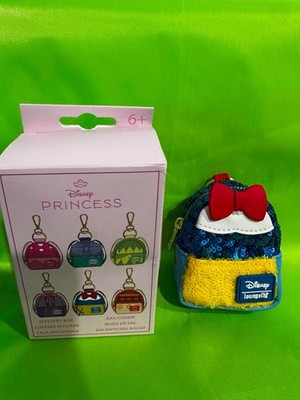 Princess Adventure Backpack Loungefly Disney Princess Sequin Snow White Backpack Bag Charm NEW ...