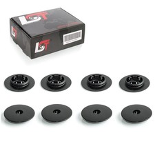 8x Fußmatten Teppich Halter Abdeckkappe oben für Seat Altea Ibiza Leon Terraco