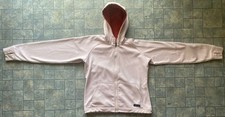 Patagonia Light Pink Women  s Size Medium Jacket Full Zip Hooded Flaws Wear