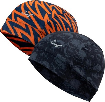OTTERSHELL Breathable Mesh Skull Cap 2-Pack Helmet Liner Quick Dry Sports