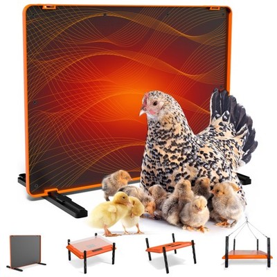 Smart Chick Brooder Heating Plate, 12''x16'' Brooder Heat Plate for 20 Chicks, ...