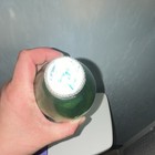 Green Glass Bottle 12 oz w/ Metal Screw Cap Unlabeled Collectible Display — photo 3