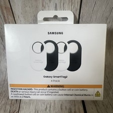 Samsung Galaxy SmartTag2 4-Pack Bluetooth GPS...