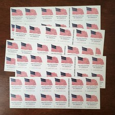 FLAG BOOK OF 20 FIRST CLASS STAMPS