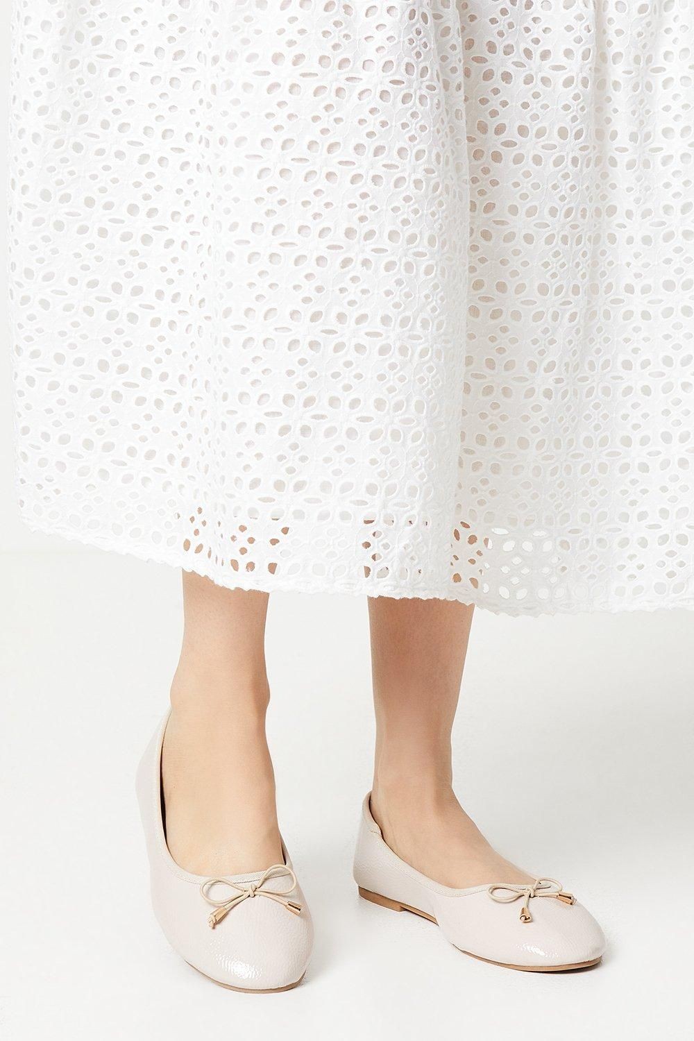 SAOLA Ballerine décolleté da donna casual buone per la suola blush