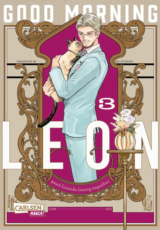 Good Morning Leon 3: Unwiderstehliche Katzen-Comedy: Englische Eleganz trifft charmantes Chaos – perfekt für Manga-Fans ab 14 Jahren! - Bild 2