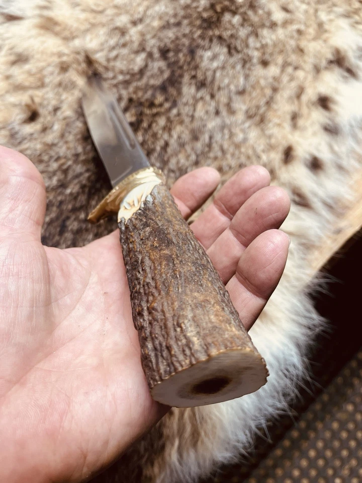 Cuchillo Bowie de colección: pegatina de cerdo palillo de dientes Arkansas personalizada por-L.Baily Foto 4 de 4