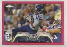 2013 Topps Chrome BCA Pink Refractor 310/399 Earl Thomas III #77 04up