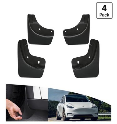 Mud Flaps for Tesla Model Y OEM Version Tire Splash Guards 20-24 No Drill 4Pcs