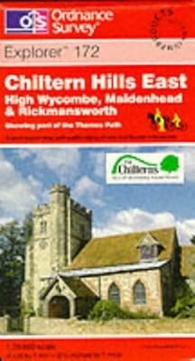 Chiltern Hills East (Explorer Maps), Ordnance Survey, Used; Good Book