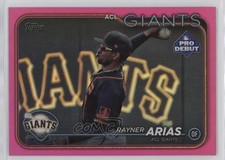2024 Topps Pro Debut Fuchsia Foil 132/199 Rayner Arias #PD-78 12sd