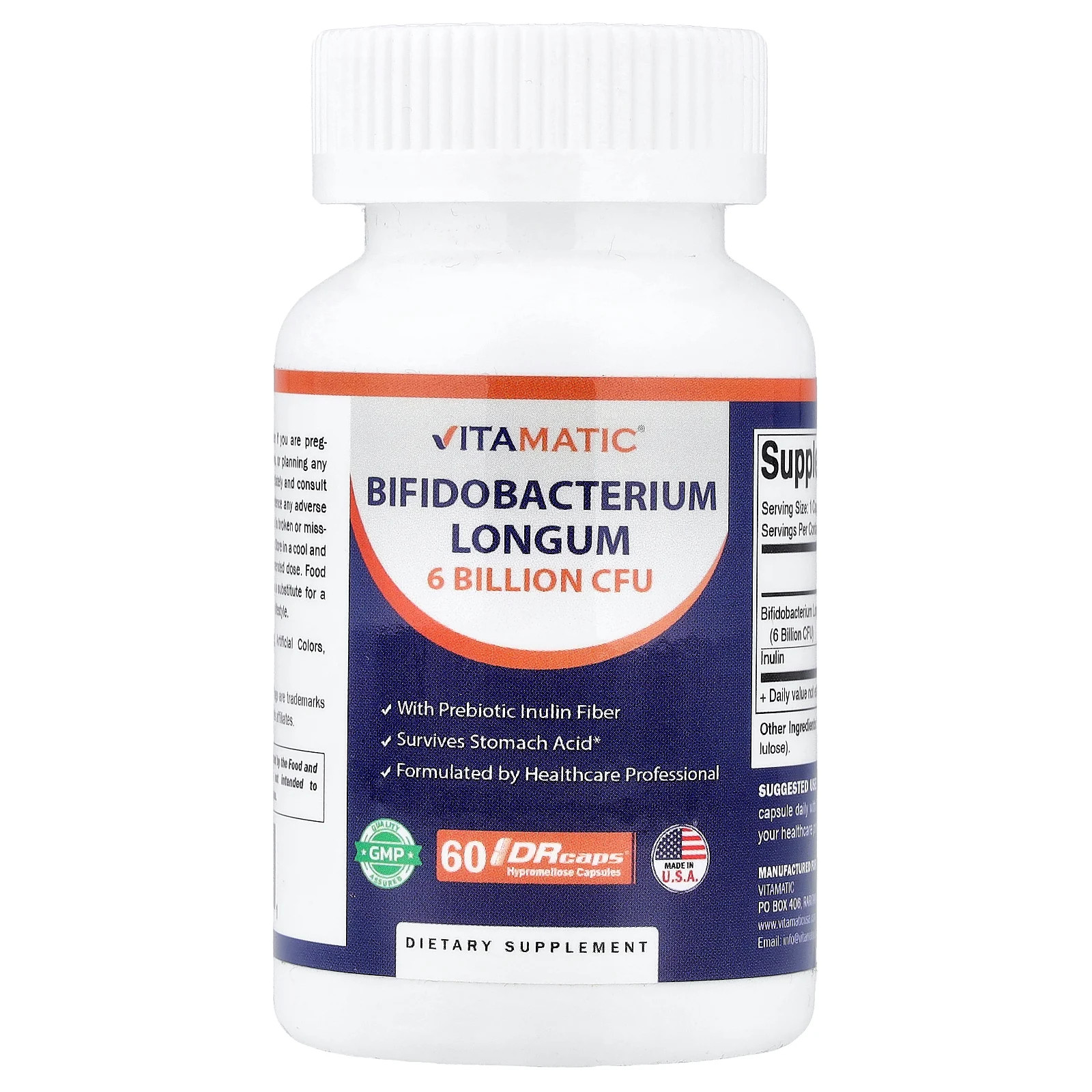 Bifidobacterium Longum, 60 DRcaps®