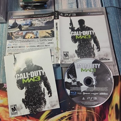 Call Of Duty MW3 Modern Warfare 3 Sony Playstation 3 PS3 Complete Tested Working