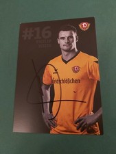 Dynamo Dresden, Philip Heise, autograph card, football
