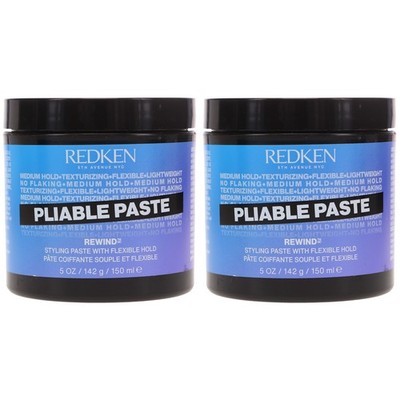 Redken Pliable Paste Rewind 5 oz 2 Pack