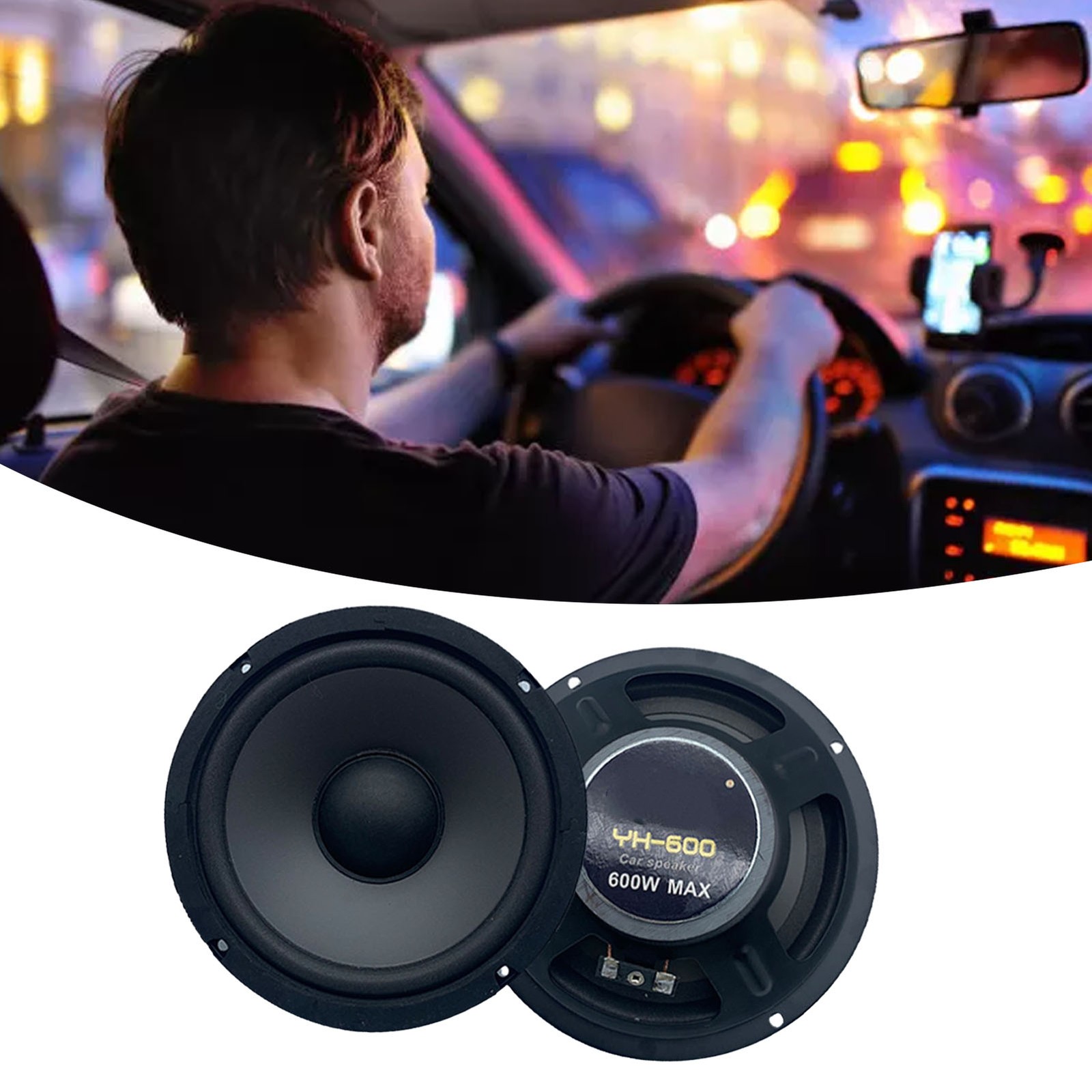 High Quality Stereo Sound 600w For Car Audio Fvhh