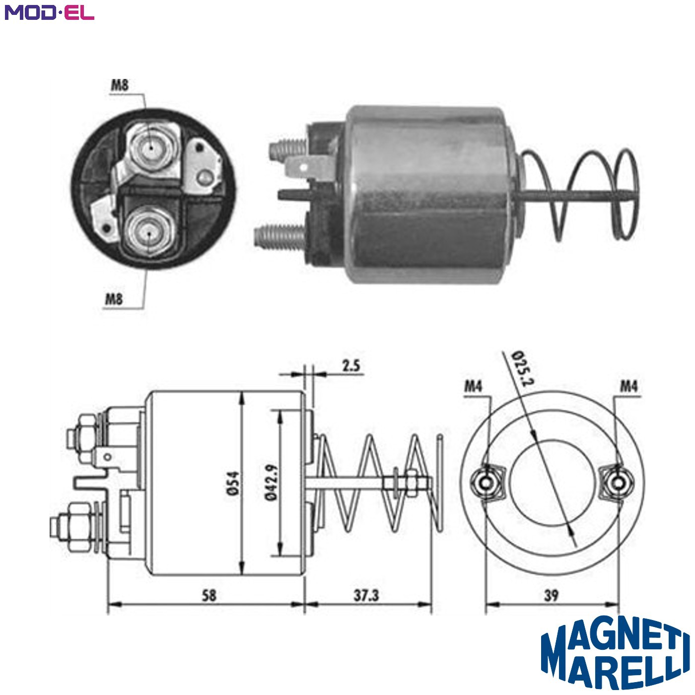 SOLENOID SWITCH STARTER 940113050386