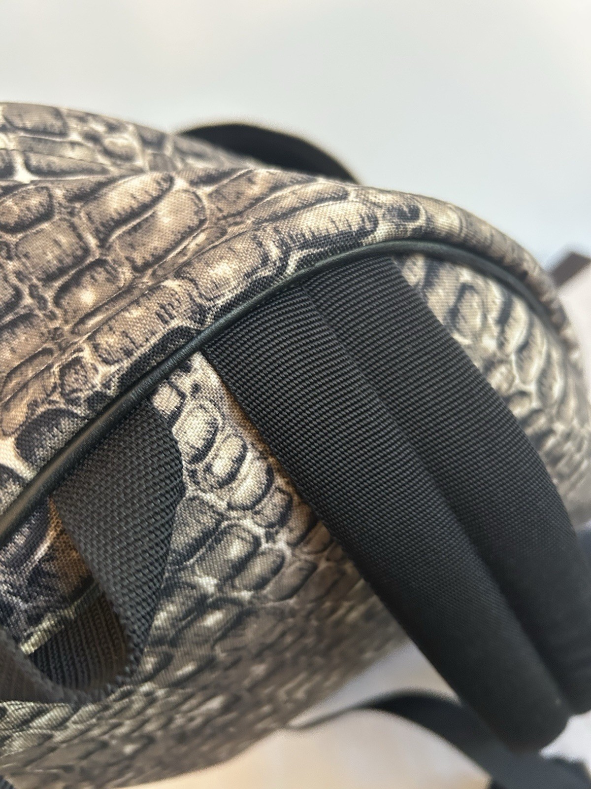 Saint Laurent Paris Backpack Python Pattern Rare … - image 6