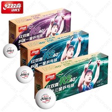 DHS RS40 Table Tennis Balls ITTF Approved Ping Pong Balls PCR Eco-Friendly