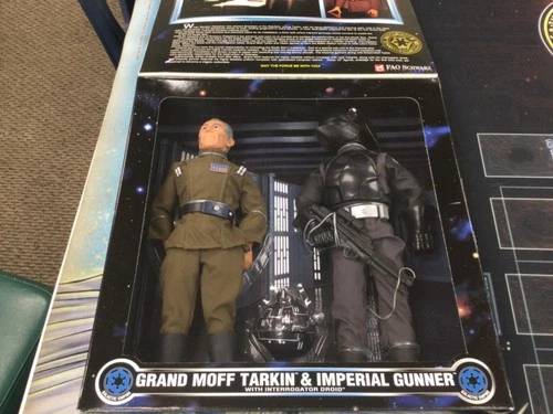 Star Wars Collector Series Grand Moff Tarkin & Imperial Gunner Set 1997 vintage