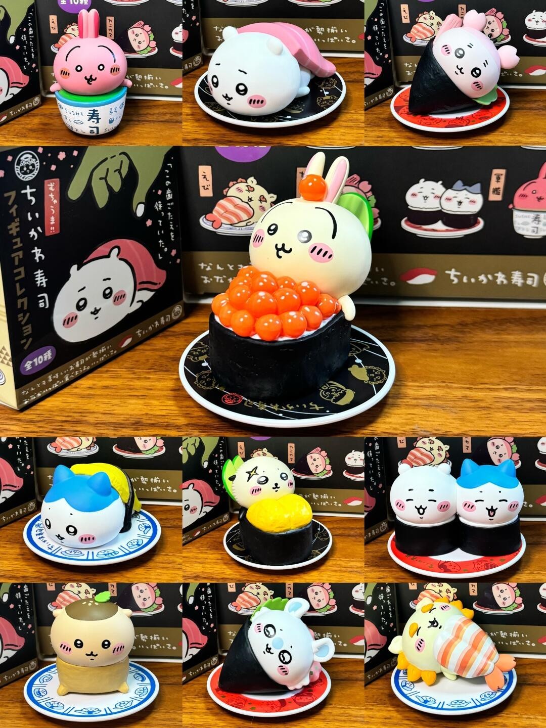 Official Chiikawa Sushi Figurine Limited Edition Blind Box