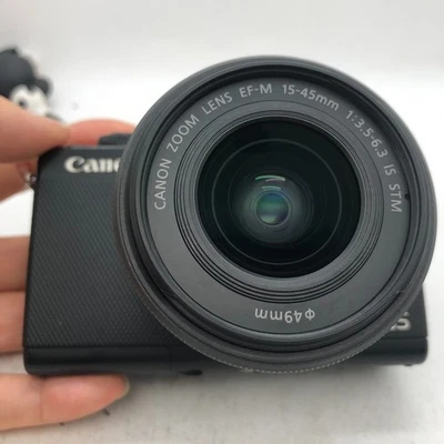 Canon EOS M10 Mirrorless Digital Camera with EF-M 15-45mm Lens Built-in Wi-Fi - Image 1 of 4