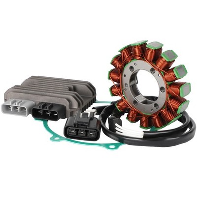 Magneto Stator+Voltage Rectifier+Gasket For Kawasaki ZX1000 Ninja ZX10R 11-15！