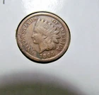 1864 Bronze Indian Head Cent Penny Good Details