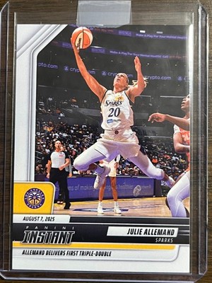 2025 Panini Instant WNBA #208 Julie Allemand Los Angeles Sparks