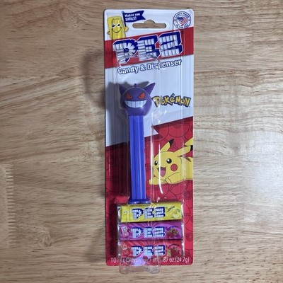 PEZ Candy & Dispenser - Pokemon GENGAR ~ New Sealed EXP 05/2030