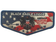 Boy Scout America 250 Black Eagle Lodge Flap ...