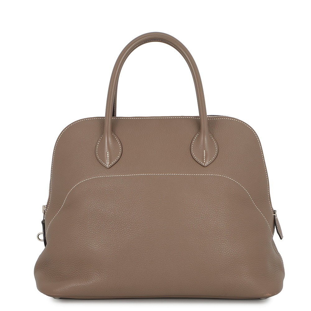HERMES Bolide Relax Size 35 Taurillon Nobillo Etoupe