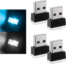 4pcs Usb Led Car Interior Atmosphere Lamp Plug-in Usb Interface Led Night Light 4pcs Usb Led Car Interior Atmosphere Lamp Plug-in Usb Interface Led Night Light