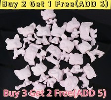 LPS Pet Costom White Base Blank Mold Cat Dog for Kid DIY Paint Play Toy Cat Dog