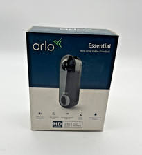 Arlo Essential Wire-Free Battery Video Doorbell BRAND NEW
