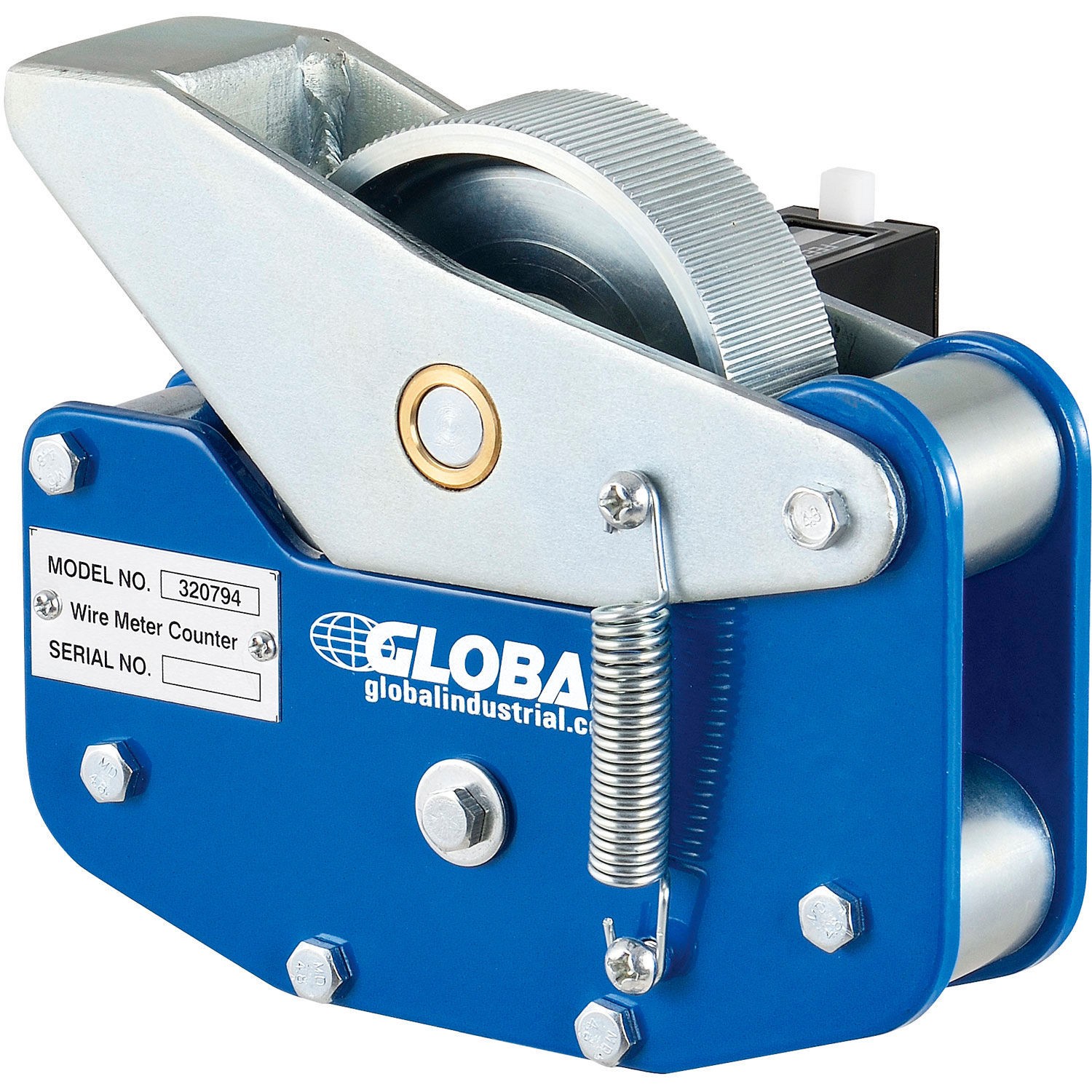 Global Industrial Heavy Duty Wire Meter Counter 1/16" 1" Capacity