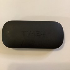 Timex Black Hardshell Clamshell Case Eyeglasses/Sunglasses Preloved