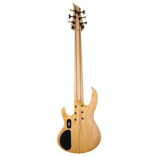 ESP LTD B-206SM 6 String Electric Bass Natural Satin Spalted Maple (Pre-Owned) - Picture 10 of 10