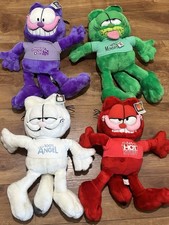 Nanco Garfield Plush Lot of 4 w/tags Vintage