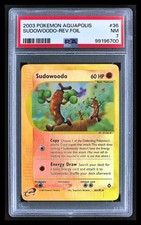 Sudowoodo Reverse Holo 36/147 Pokemon Aquapolis PSA 7 on eBay