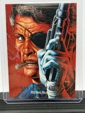 Nick Fury - 1992 Skybox Marvel Masterpieces #64