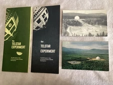 Bell System 2 Brochures Telstar Experiment 1963/4 Satellites Telecom 2 Postcards