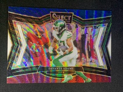 2024 Panini Select NFL Davante Adams No. 426 Tri-Color /99 Field Level Jets